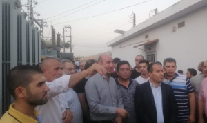 إقفال محطة توزيع الكهرباء في مجدل عنجر احتجاجًا على التقنين القاسي