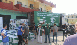 مركز الملك سلمان للإغاثة وزع حصصًا غذائية في عكار