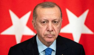 أردوغان في حفلة ختام مونديال قطر