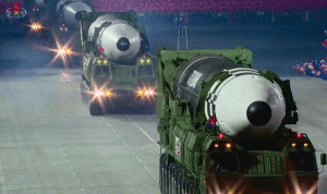 صاروخ عابر للقارات في كوريا الشمالية