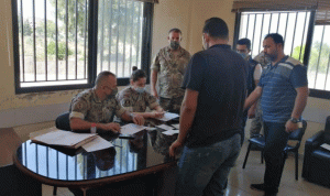 الجيش واصل توزيع المساعدات المالية في عكار