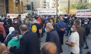 اعتصام لعمال بلدية الميناء – طرابلس