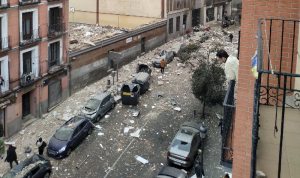 قتيلان في انفجار هزّ مدريد (صور وفيديو)