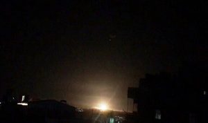 سوريا تتصدّى لقصف إسرائيلي في محيط دمشق(فيديو)