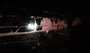 إصابات في حريق شب بمخيم للنازحين السوريين