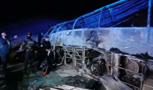 مصرع 20 شخصا في حادث تصادم بمصر
