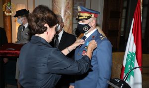 ميدالية الاستحقاق الوطني الفرنسية لقائد القوات الجوية
