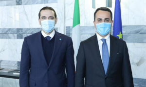 الأوضاع الإقليمية والدولية بين الحريري ووزير خارجية إيطاليا 