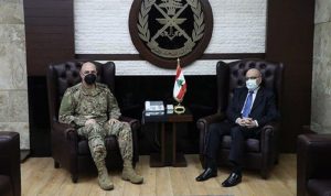 قائد الجيش استقبل الامين العام للمجلس الأعلى السوري – اللبناني