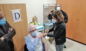 ضاهر افتتح حملة تلقيح سبوتنيك في مستشفى الهراوي