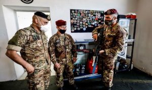 القوات الإيطالية تدرب الجيش اللبناني على أساليب القتال العسكري