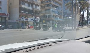 بالصور: قطع عدد من الطرقات في بيروت