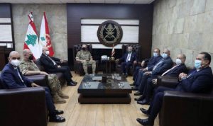 مجلس العمل اللبناني في السعودية زار قائد الجيش: نثق بكم