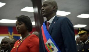 إصابة السيدة الأولى في هايتي خلال اغتيال الرئيس