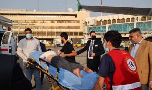 العراق يرسل جرحى التفجير الإرهابي إلى إسطنبول للعلاج