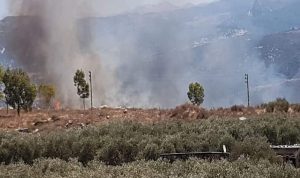 اندلاع حريقين في خراج أميون وداربعشتار