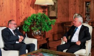 الأوضاع اللبنانية بين فرنجية والسفير النرويجي