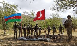 تدريبات عسكرية مشتركة لأذربيجان وتركيا في قره باغ