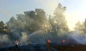 إخماد حريق في خراج بلدة منيارة-عكار