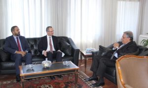 التعاون القضائي بين الخوري وسفير تركيا