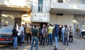 محتجون أقفلوا محطة التحويل في حلبا