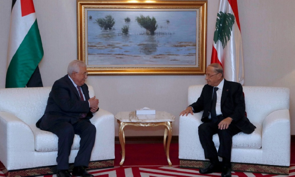 العلاقات اللبنانية-الفلسطينية بين عون وعباس