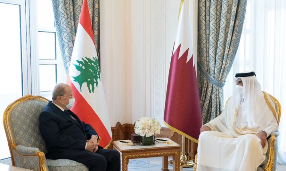 أمير قطر: مستعدون لمساعدة لبنان