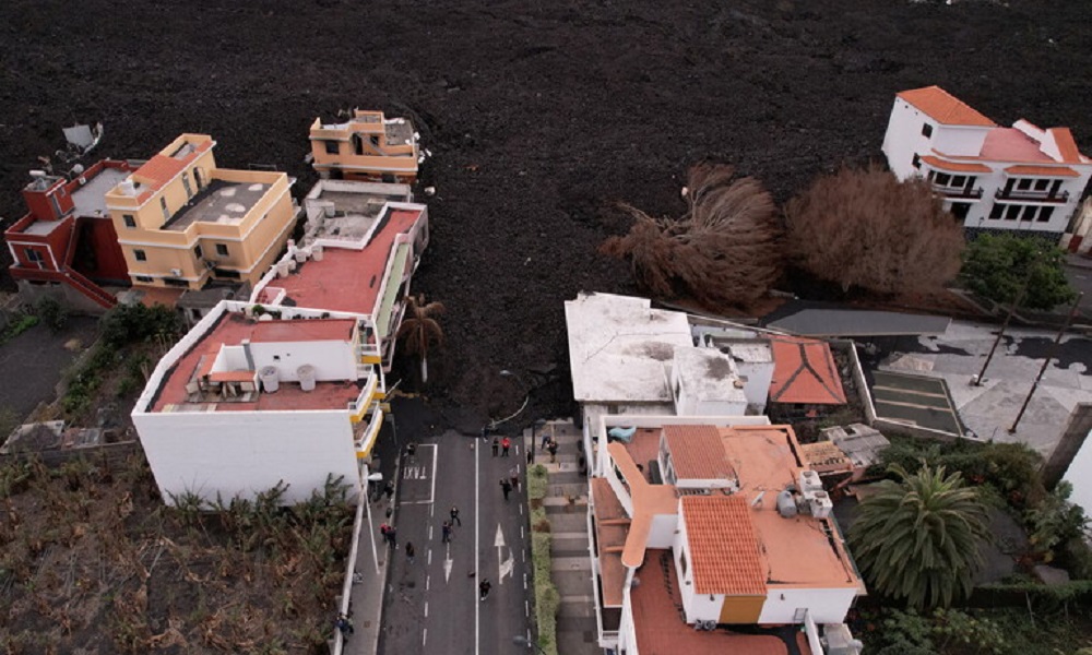 إسبانيا: انتهاء ثوران البركان في جزيرة لا بالما