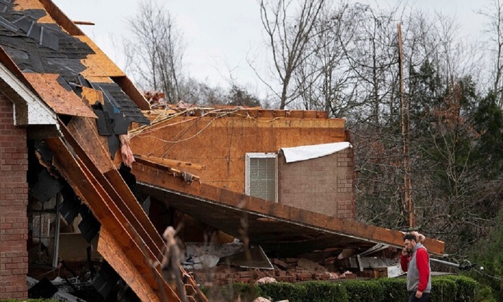 ولاية تينيسي… ارتفاع حصيلة ضحايا الإعصار إلى 5 أشخاص
