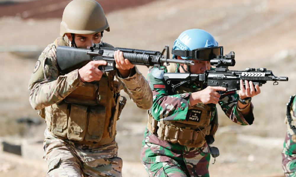 اليونيفيل: تدريبات مع الجيش لتعزيز تبادل الخبرات