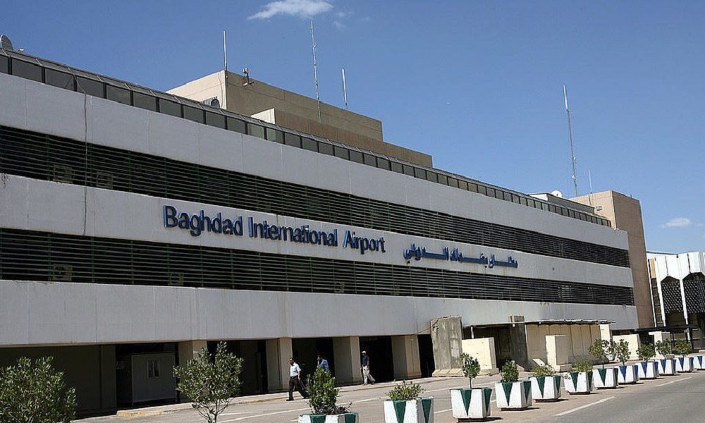 توقف الحركة الجوية في مطار بغداد