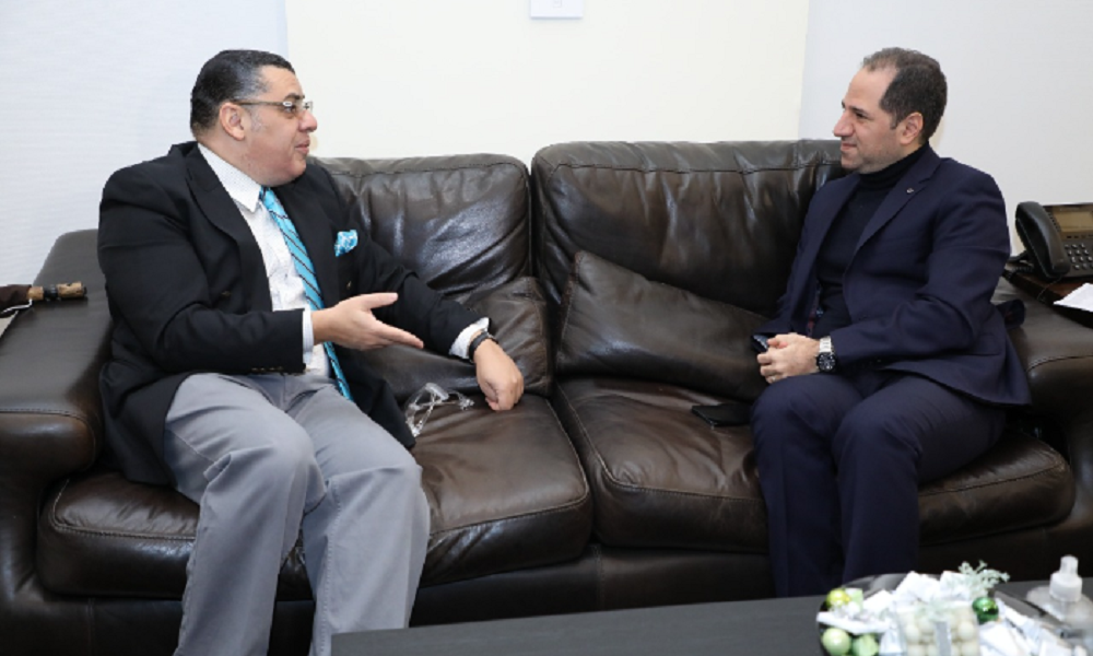 الجميّل بحث مع سفيرَي مصر وسويسرا في الأوضاع العامة