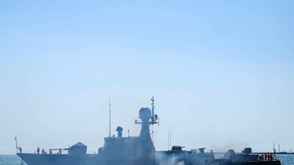 مناورات حربية روسية في بحر قزوين