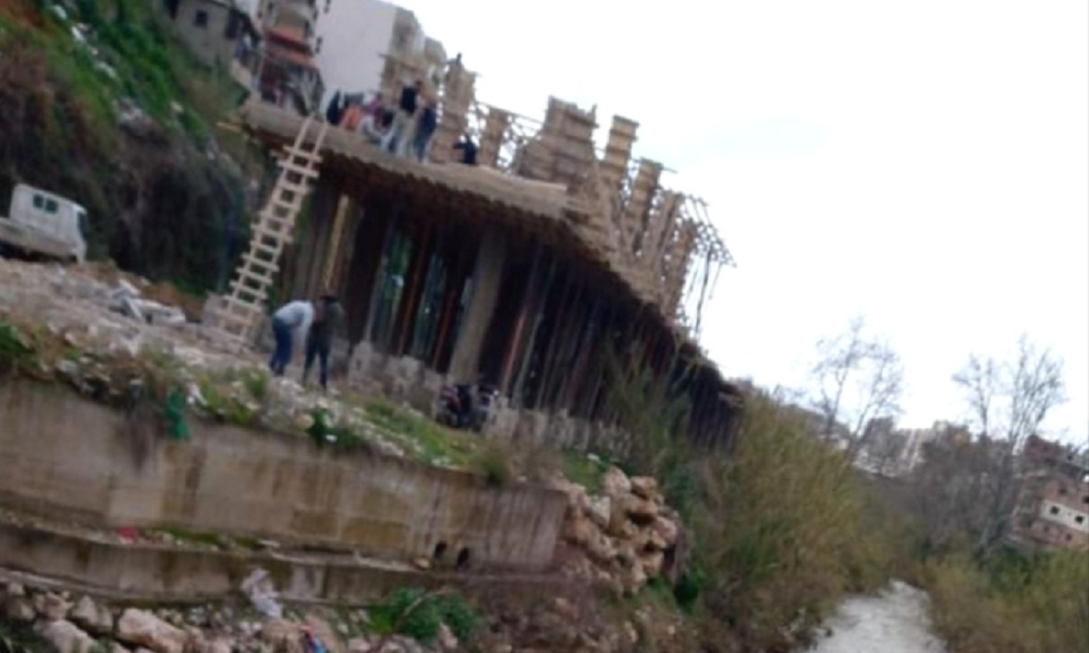 بالصّور: انهيار مبنى في طرابلس