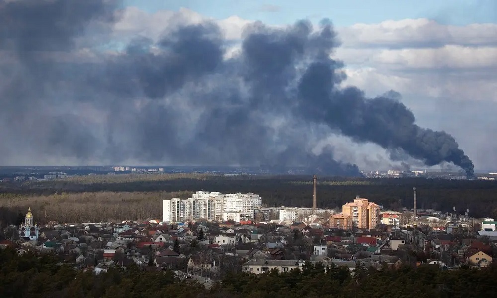 قصف روسي في دونيتسك… وعشرات الضحايا