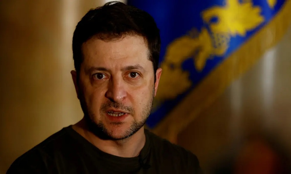 زيلينسكي: الوضع في شرق أوكرانيا خطير