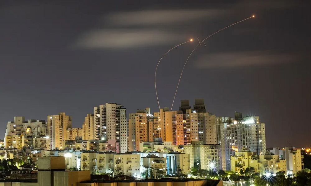 اعتراض صاروخ أطلق باتجاه مستوطنات محيط غزة