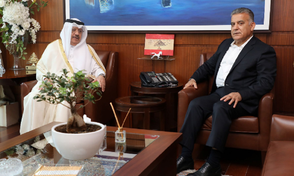 تعزيز التعاون بين ابراهيم وسفير قطر