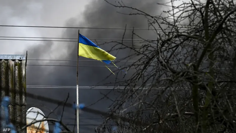 حريق كبير بعد استهداف محطة لمعالجة الغاز في أوكرانيا