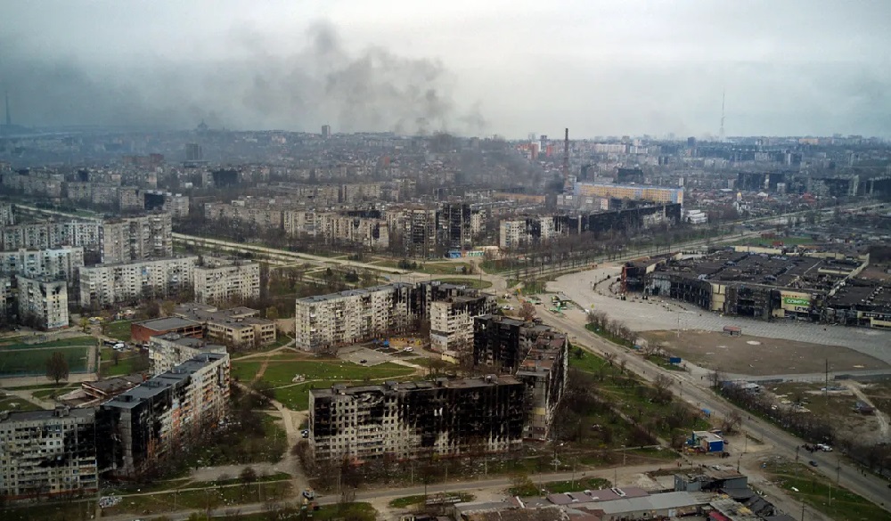 حريق في مستودع روسي للأسلحة قرب أوكرانيا