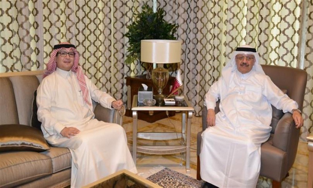 البخاري زار سفير قطر الجديد لدى لبنان