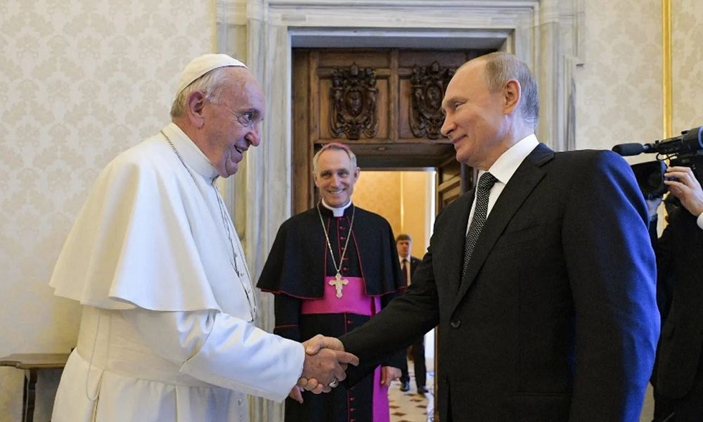 البابا: روسيا ستنهي الحرب على أوكرانيا في 9 أيار!