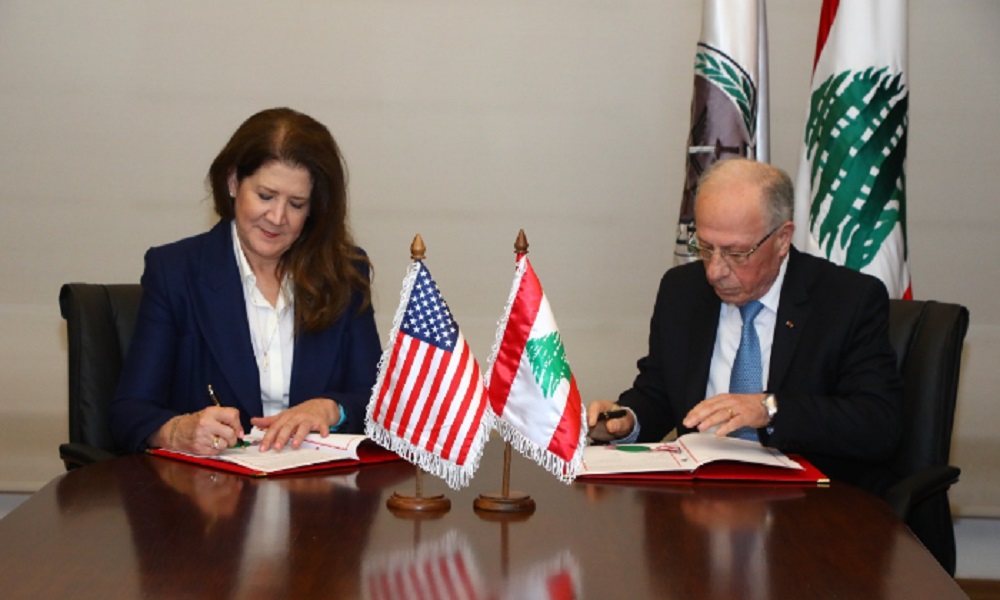 اتفاقية تعاون عسكرية بين لبنان وواشنطن