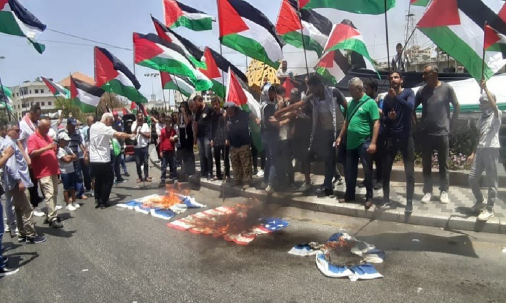 بالفيديو- مسيرة تضامنية في صيدا مع القدس والأقصى
