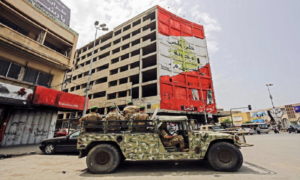 توقيف عصابة مسلحة قرب مخيم البداوي – طرابلس