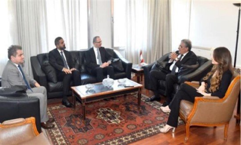 الخوري بحث مع سفيري تركيا وألمانيا في شؤون قضائية