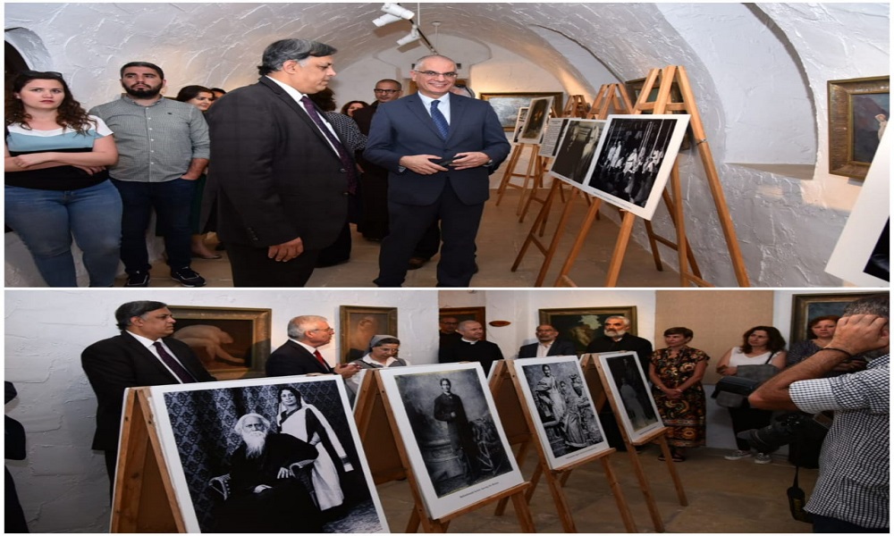 افتتاح معرض رابندرانات طاغور في متحف جبران