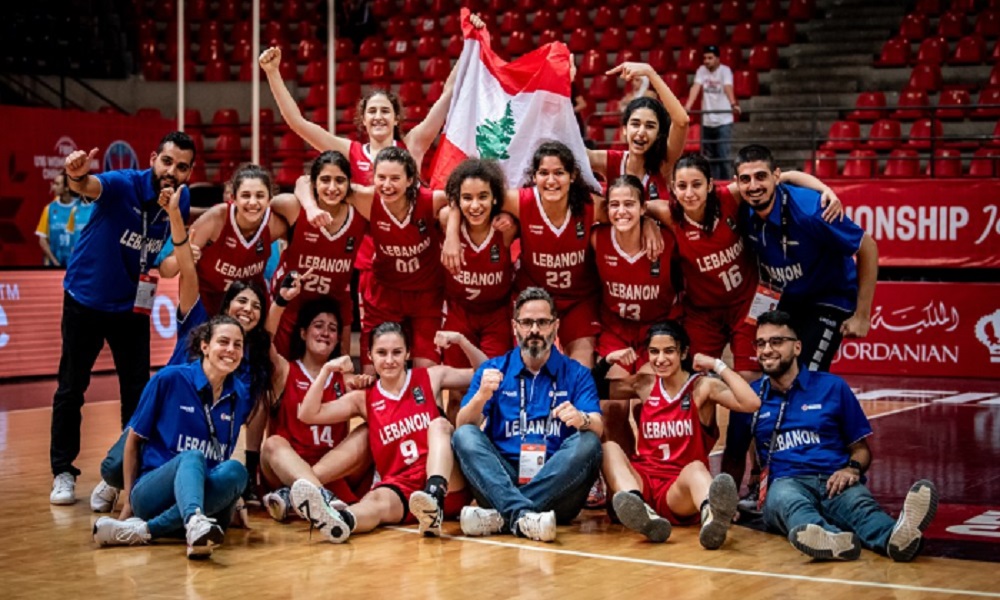 لبنان يتأهل للدور الثاني من سلة آسيا تحت 16 سنة