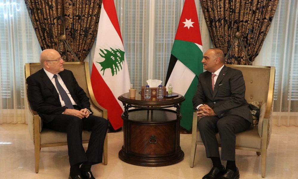 رئيس وزراء الاردن: ندعم لبنان لمواجهة التحديات