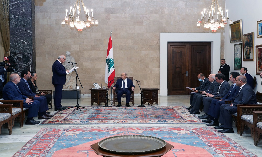 عون: من غير الوارد التنازل عن حقوق لبنان